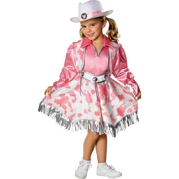 Girl's Cowgirl Costume - Pink